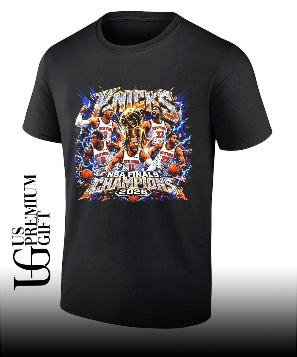 Jalen Brunson Josh Hart OG Anunoby Mitchell Robinson Donte DiVincenzo Knicks NBA Finals Champions 2026 shirt - T-Shirt, Sweatshirt, Hoodie
