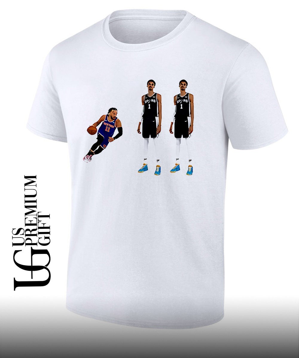 Jalen Brunson and Victor Wembanyama Knicks In 9 11 shirt Unisex T-shirt, Sweatshirt, Hoodie, Long Sleeve Tee - T-Shirt, Sweatshirt, Hoodie