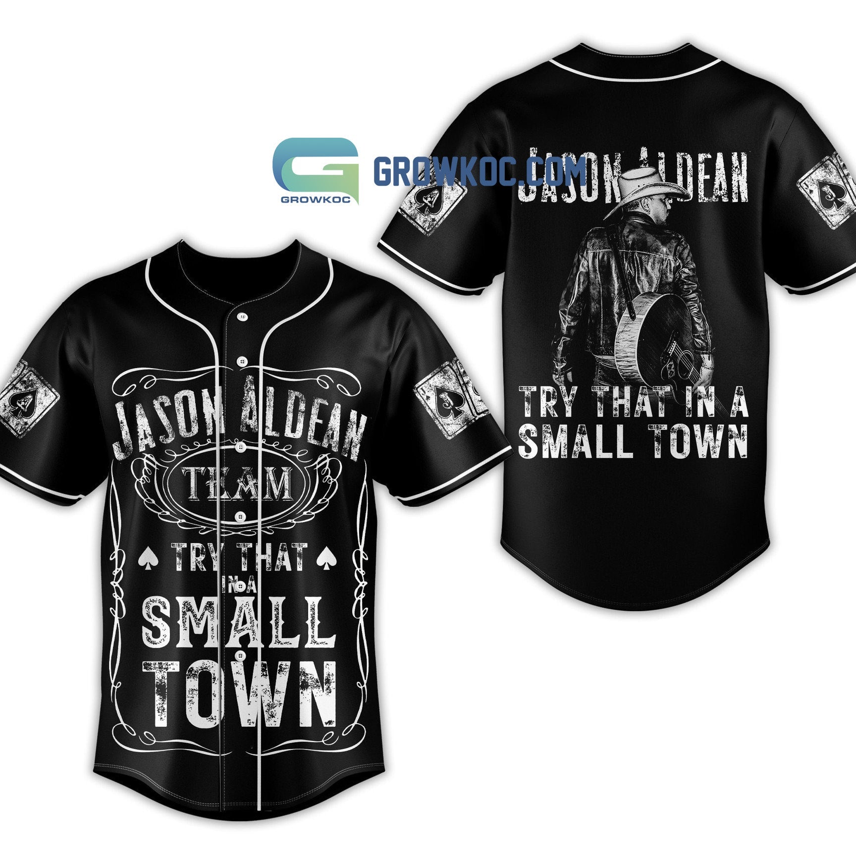 Jason Aldean Try That In A Small Town Baseball Jersey Unisex T-shirt, Sweatshirt, Hoodie, Long Sleeve Tee - T-Shirt, Sweatshirt, Hoodie