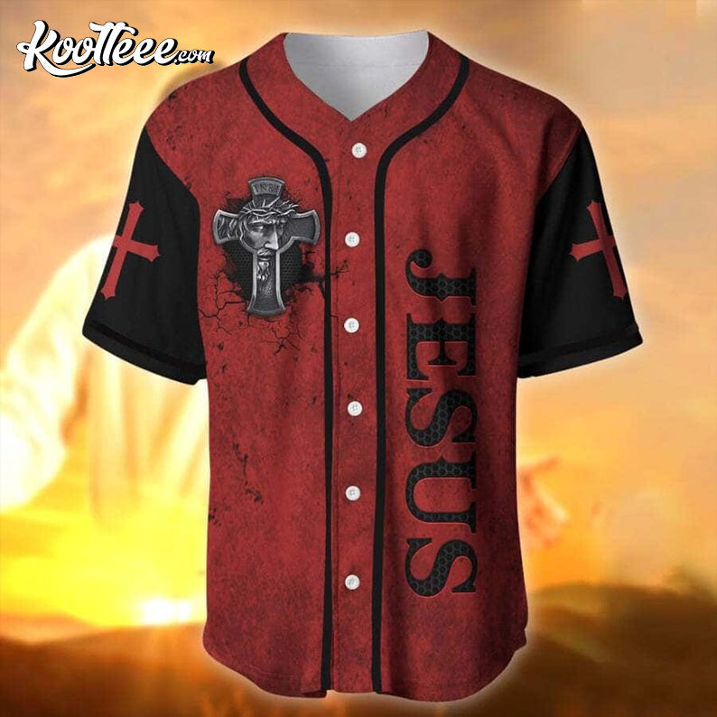 Jesus Walk By Faith Baseball Jersey Unisex T-shirt, Sweatshirt, Hoodie, Long Sleeve Tee - T-Shirt, Sweatshirt, Hoodie