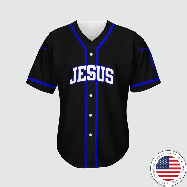 Jesus saved my life Baseball Jersey Unisex T-shirt, Sweatshirt, Hoodie, Long Sleeve Tee - T-Shirt, Sweatshirt, Hoodie