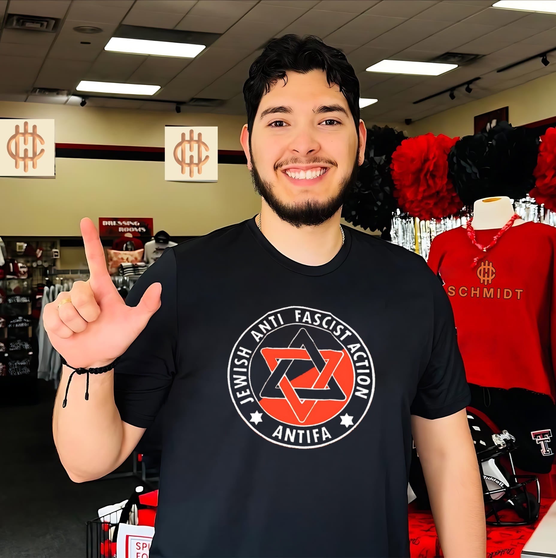 Jewish Anti-Fascist Action Antifa Star of David shirt Unisex T-shirt, Sweatshirt, Hoodie, Long Sleeve Tee - T-Shirt, Sweatshirt, Hoodie