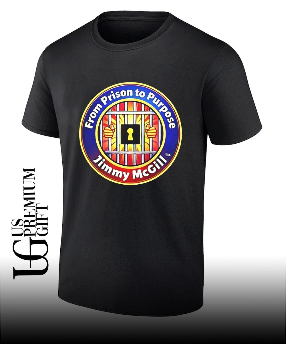 Jimmy McGill Better Call Saul From Prison to Purpose shirt Unisex T-shirt, Sweatshirt, Hoodie, Long Sleeve Tee - T-Shirt, Sweatshirt, Hoodie