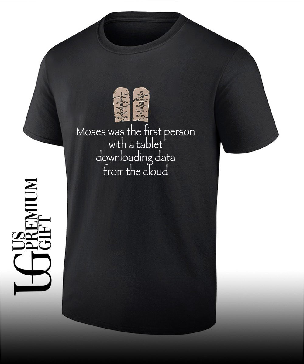 Joe Weisenthal Moses First Person Tablet shirt Unisex T-shirt, Sweatshirt, Hoodie, Long Sleeve Tee - T-Shirt, Sweatshirt, Hoodie