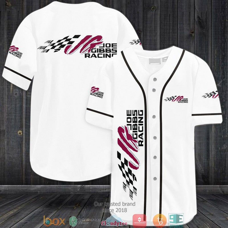 BEST Joe Gibbs Racing Car Team Baseball Jersey Unisex T-shirt, Sweatshirt, Hoodie, Long Sleeve Tee - T-Shirt, Sweatshirt, Hoodie