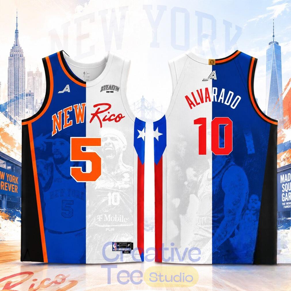 Jose Alvarado Stealth New York New Rico Basketball Jersey Unisex T-shirt, Sweatshirt, Hoodie, Long Sleeve Tee - T-Shirt, Sweatshirt, Hoodie