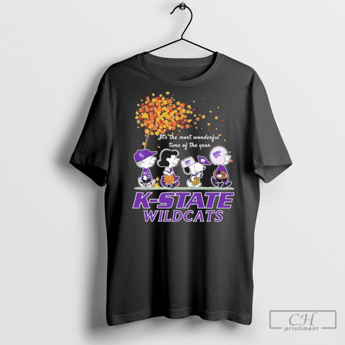 K State Wildcats Peanuts Characters Most Time Year T-Shirts, Hoodie, Sweatshirt - T-Shirt, Sweatshirt, Hoodie