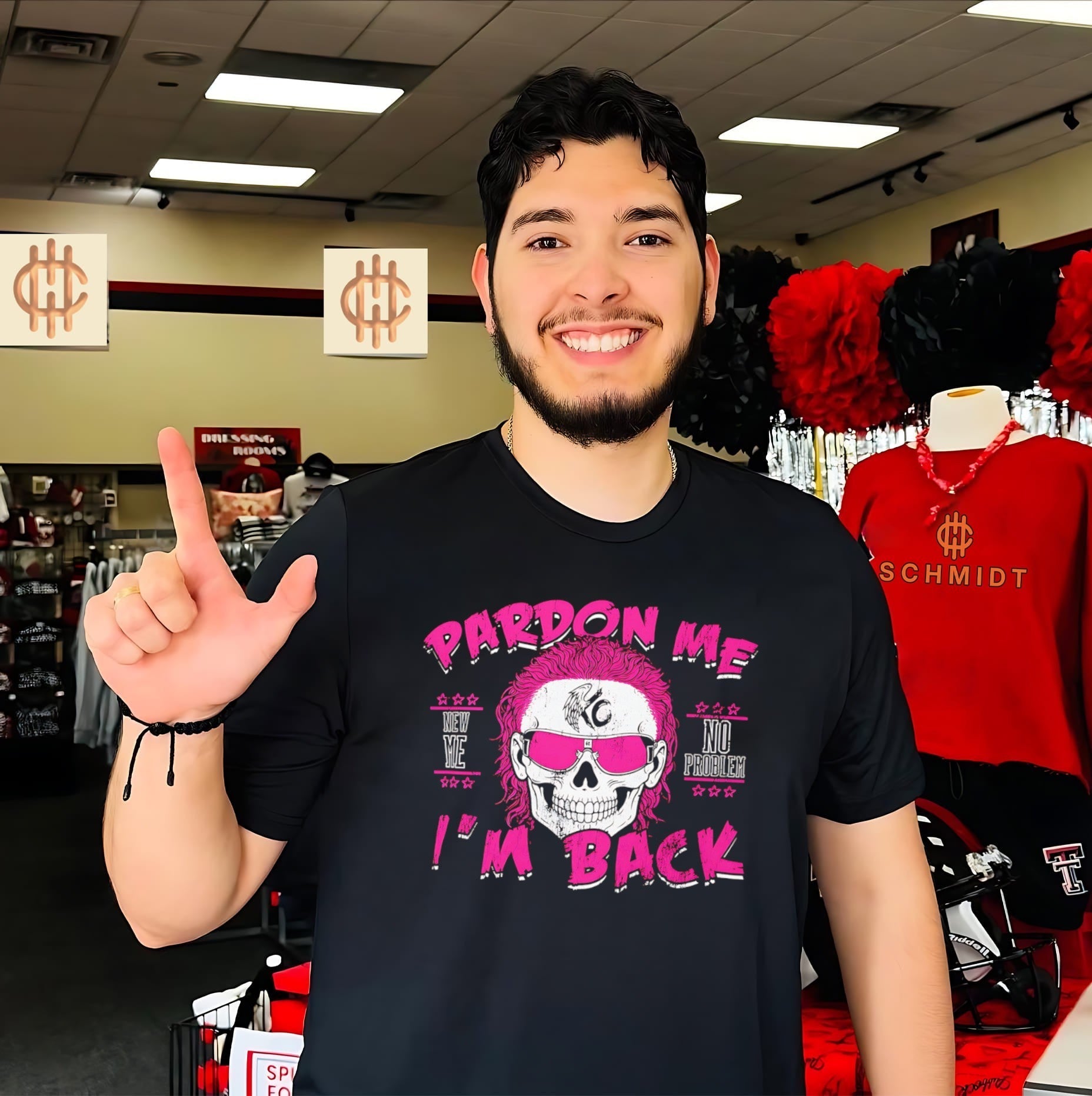 KC Navarro Pardon Me Im Back Wrestling shirt Unisex T-shirt, Sweatshirt, Hoodie, Long Sleeve Tee - T-Shirt, Sweatshirt, Hoodie