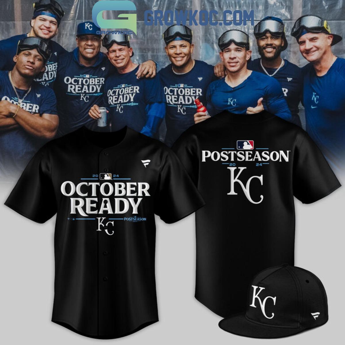 Kansas City Royals Fanatics Royal 2024 MLB Postseason Locker Room Baseball Jersey Unisex T-shirt, Sweatshirt, Hoodie, Long Sleeve Tee - T-Shirt, Sweatshirt, Hoodie