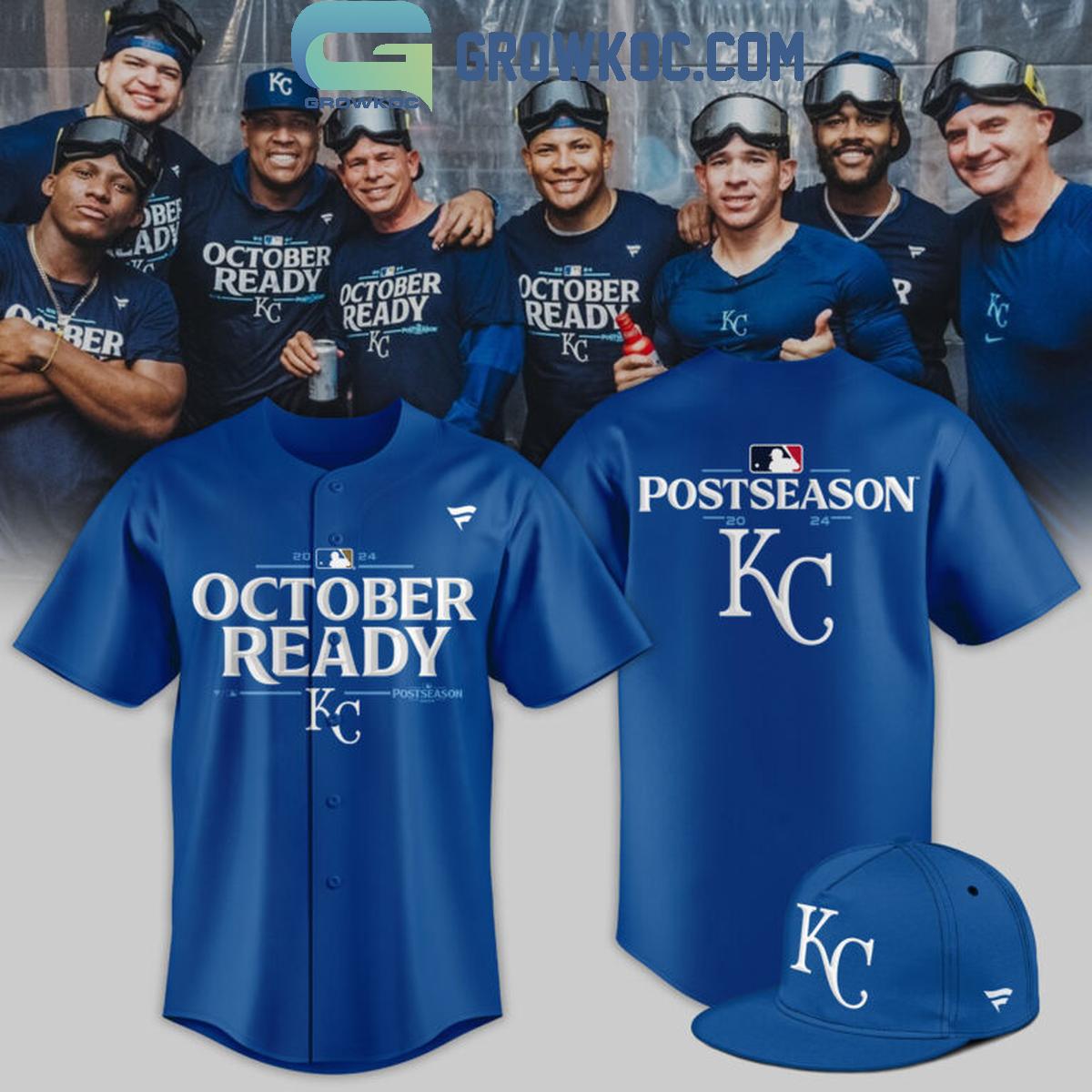 Kansas City Royals Fanatics Royal 2024 October Ready Fan Baseball Jersey Unisex T-shirt, Sweatshirt, Hoodie, Long Sleeve Tee - T-Shirt, Sweatshirt, Hoodie