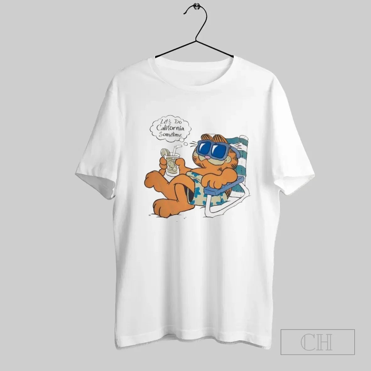 Kbzzu0gp Lets Do California Sometime Orange Cat Beach T-Shirts, Hoodie, Sweatshirt - T-Shirt, Sweatshirt, Hoodie
