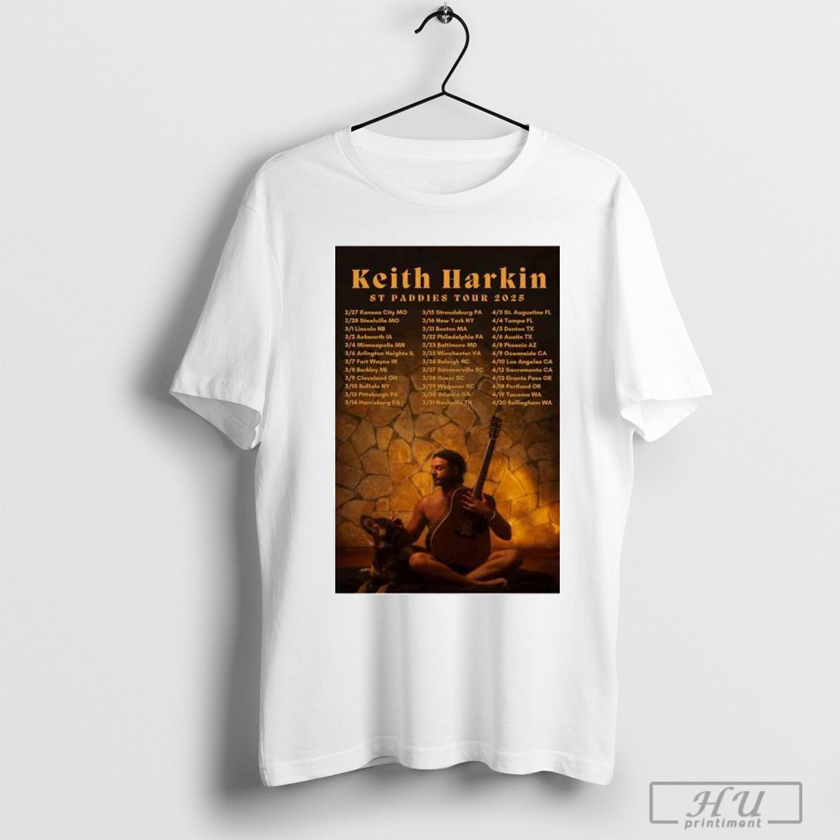 Keith Harkin St Paddies Tour 2025 Poster T-Shirts, Hoodie, Sweatshirt - T-Shirt, Sweatshirt, Hoodie