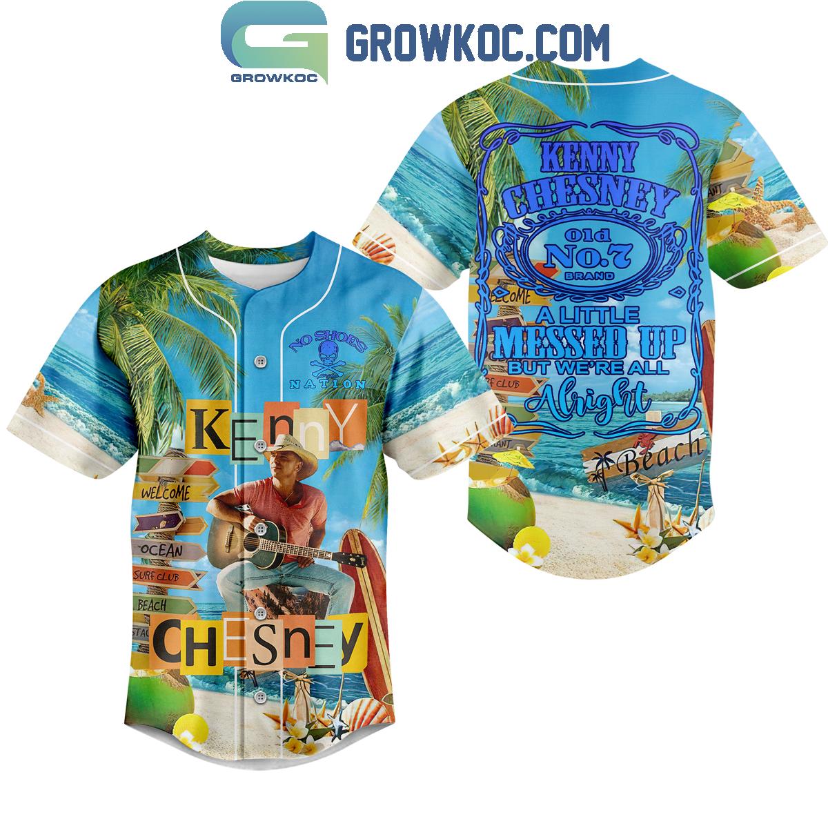 Kenny Chesney Beach Hawaii Fan Personalized Baseball Jersey Unisex T-shirt, Sweatshirt, Hoodie, Long Sleeve Tee - T-Shirt, Sweatshirt, Hoodie