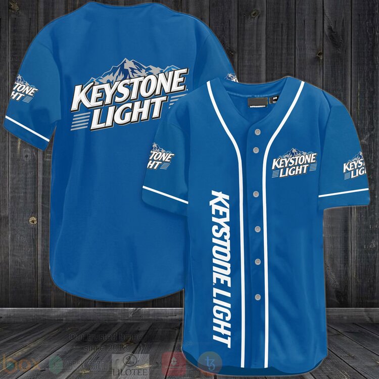 FASHION Keystone Light Baseball Jerseys Botton Shirt Unisex T-shirt, Sweatshirt, Hoodie, Long Sleeve Tee - T-Shirt, Sweatshirt, Hoodie