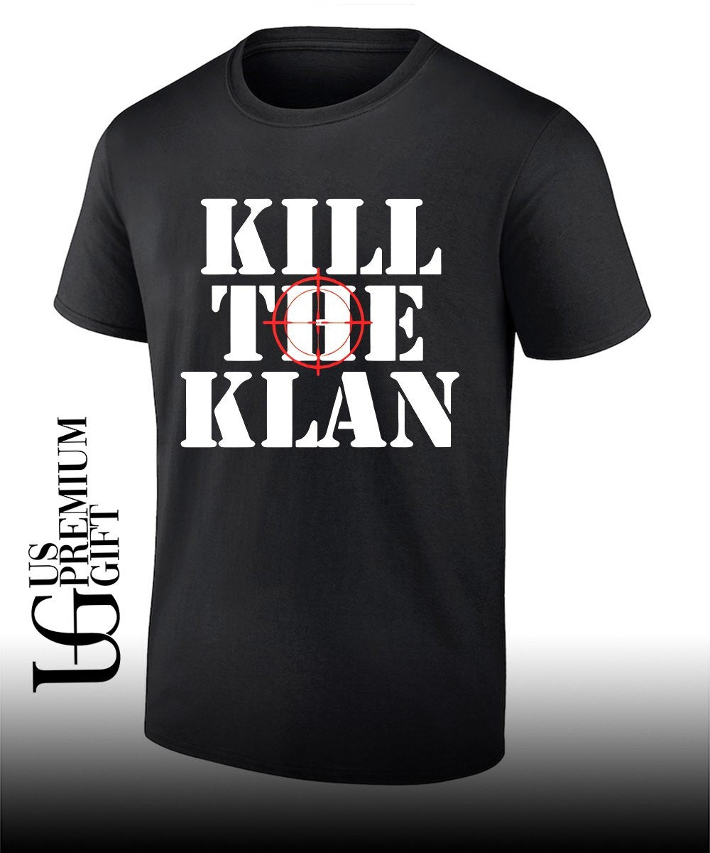 Kill The Klan Anti Racism Crosshair Target shirt Unisex T-shirt, Sweatshirt, Hoodie, Long Sleeve Tee - T-Shirt, Sweatshirt, Hoodie