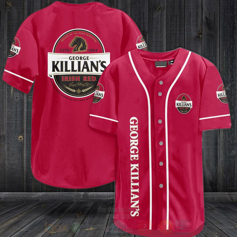 FASHION Killians Irish Red Baseball Jerseys Botton Shirt Unisex T-shirt, Sweatshirt, Hoodie, Long Sleeve Tee - T-Shirt, Sweatshirt, Hoodie