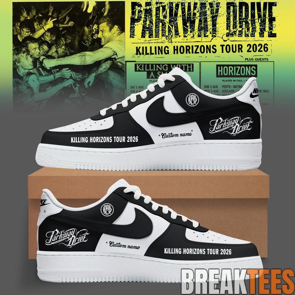 Killing Horizons Tour Air Force 1 Shoes Unisex T-shirt, Sweatshirt, Hoodie, Long Sleeve Tee - T-Shirt, Sweatshirt, Hoodie