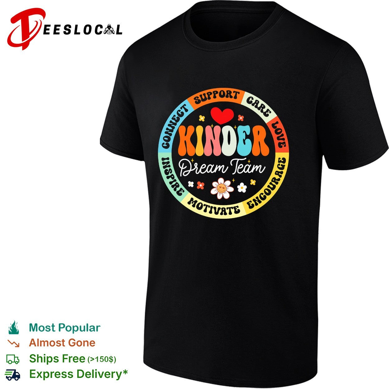 Kinder dream team shirt Unisex T-shirt, Sweatshirt, Hoodie, Long Sleeve Tee - T-Shirt, Sweatshirt, Hoodie