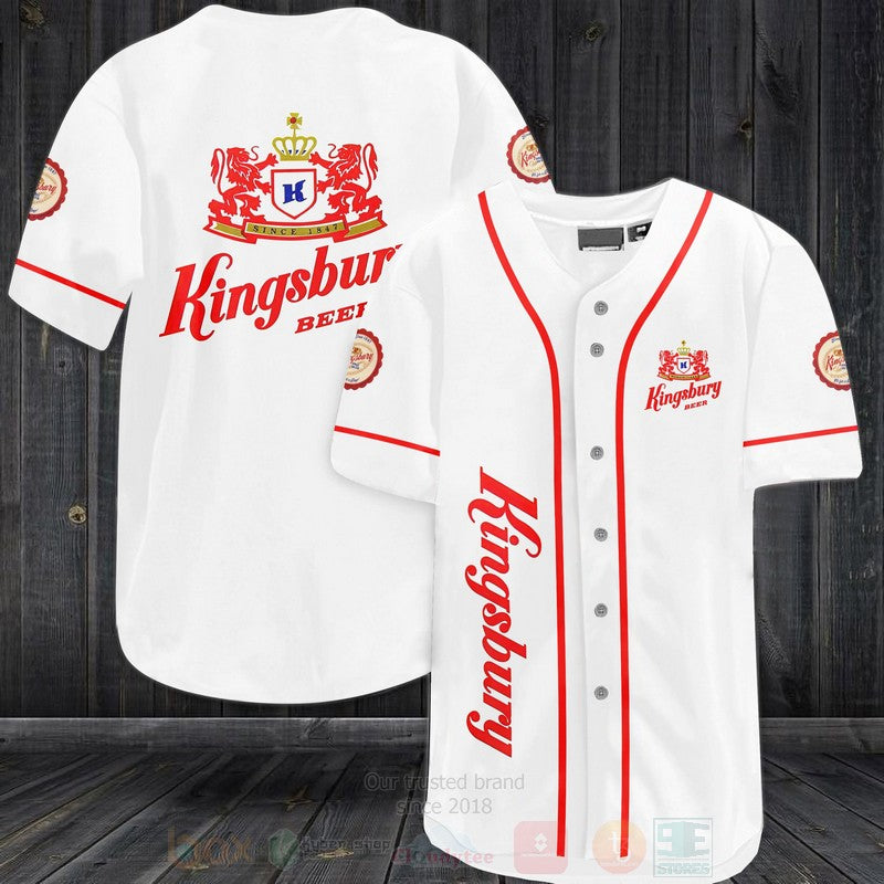 FASHION Kingsbury Beer Baseball Jerseys Botton Shirt Unisex T-shirt, Sweatshirt, Hoodie, Long Sleeve Tee - T-Shirt, Sweatshirt, Hoodie