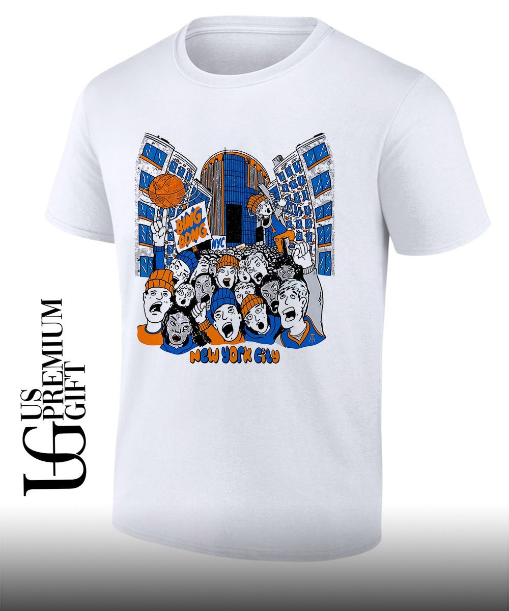 Knicks NBA Bing Bong New York City fan shirt Unisex T-shirt, Sweatshirt, Hoodie, Long Sleeve Tee - T-Shirt, Sweatshirt, Hoodie