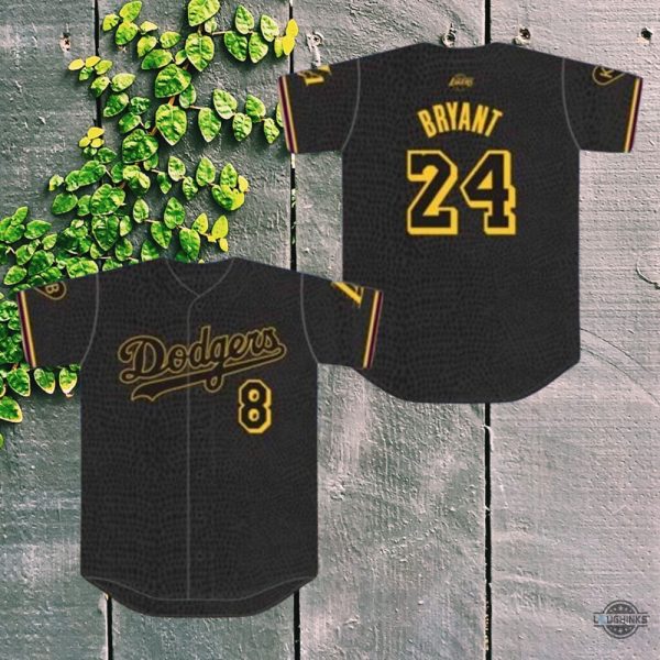 Kobe Bryant Baseball Jersey Shirt La Kobe Los Angeles Dodgers Giveaway 2024 Unisex T-shirt, Sweatshirt, Hoodie, Long Sleeve Tee - T-Shirt, Sweatshirt, Hoodie