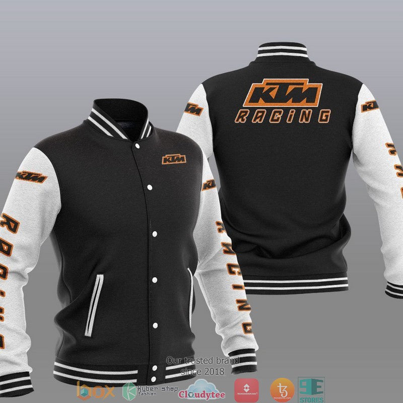 Ktm Car brand Baseball Jacket Unisex T-shirt, Sweatshirt, Hoodie, Long Sleeve Tee - T-Shirt, Sweatshirt, Hoodie