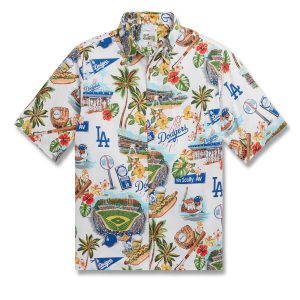 LA Dodgers Coconut Tree Hawaiian Shirt, Dodgers Hawaiian Shirt Unisex T-shirt, Sweatshirt, Hoodie, Long Sleeve Tee - T-Shirt, Sweatshirt, Hoodie