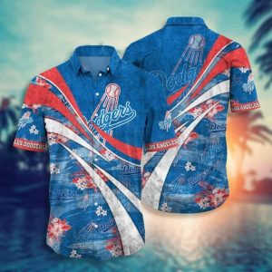 LA Dodgers Hawaiian Shirt Gift For Baseball Coach Unisex T-shirt, Sweatshirt, Hoodie, Long Sleeve Tee - T-Shirt, Sweatshirt, Hoodie