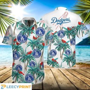LA Dodgers Tropical MLB Hawaiian Shirt For Men, LA Dodgers Hawaiian Shirt Unisex T-shirt, Sweatshirt, Hoodie, Long Sleeve Tee - T-Shirt, Sweatshirt, Hoodie