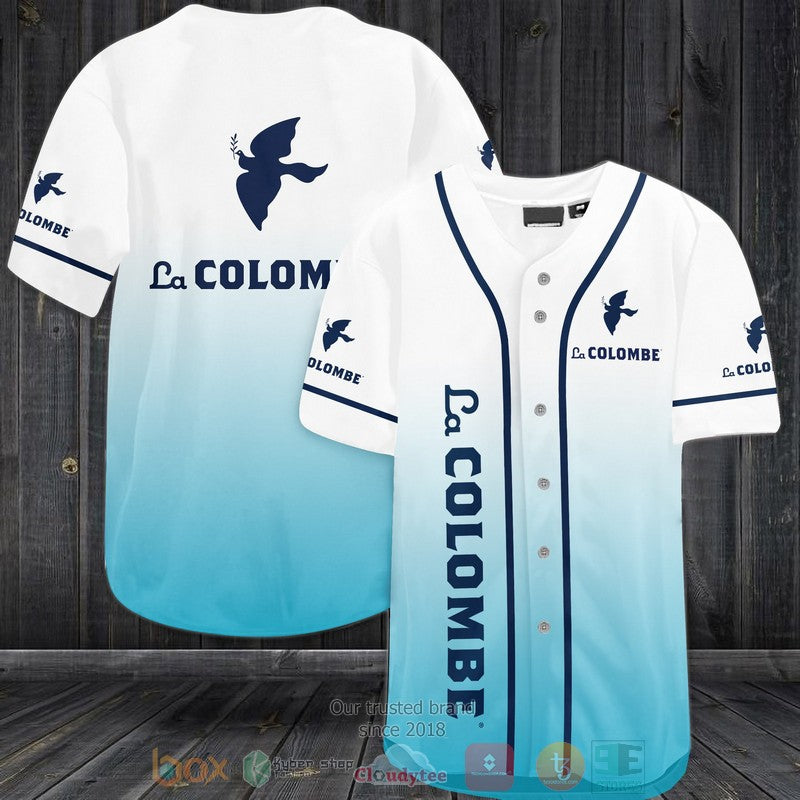 La Colombe white blue Baseball shirt Unisex T-shirt, Sweatshirt, Hoodie, Long Sleeve Tee - T-Shirt, Sweatshirt, Hoodie