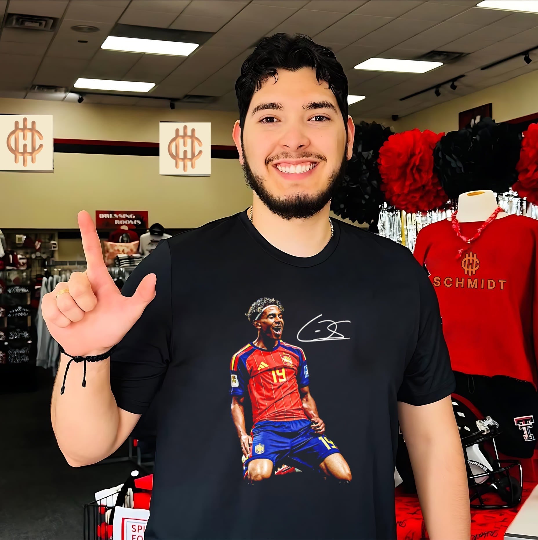 Lamine Yamal Spain National Football Team Celebration shirt Unisex T-shirt, Sweatshirt, Hoodie, Long Sleeve Tee - T-Shirt, Sweatshirt, Hoodie