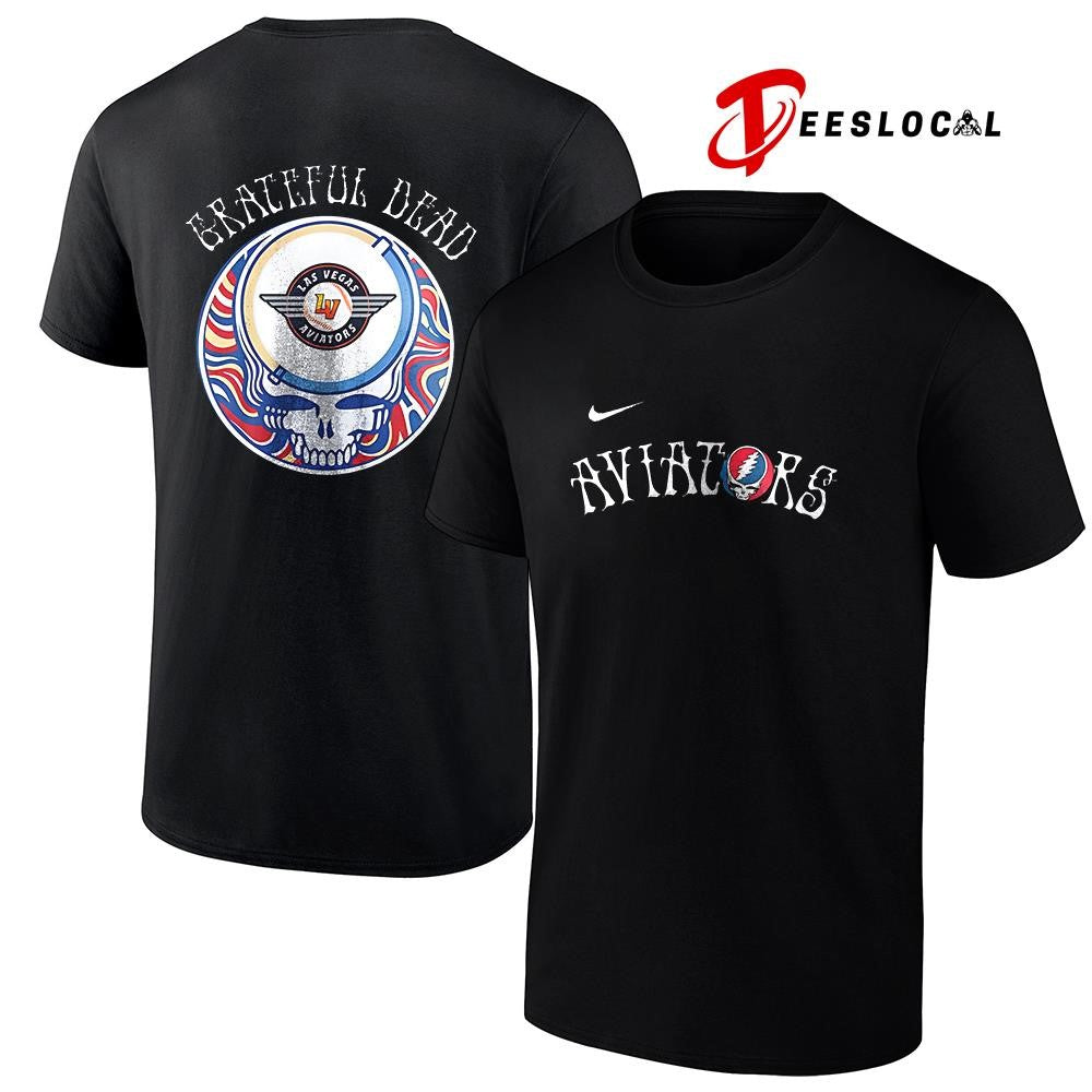 Las Vegas Aviators x Grateful Dead Triple A logo shirt Unisex T-shirt, Sweatshirt, Hoodie, Long Sleeve Tee - T-Shirt, Sweatshirt, Hoodie