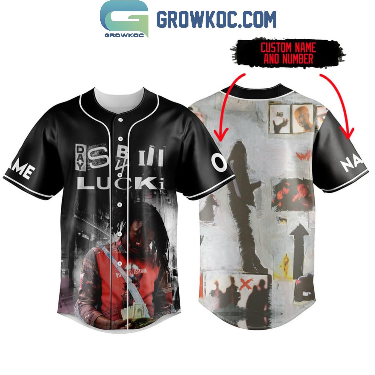 Lil Durk Yesterday Personalized Baseball Jersey Unisex T-shirt, Sweatshirt, Hoodie, Long Sleeve Tee - T-Shirt, Sweatshirt, Hoodie