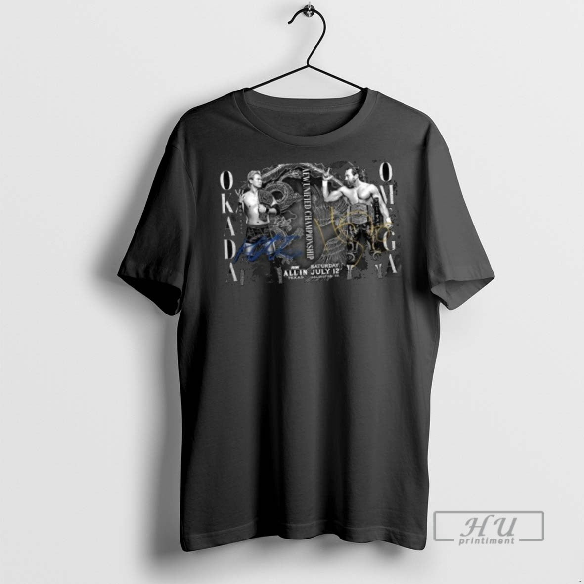 Limited Autographed Matchup Monday Kazuchika Okada Vs Kenny Omega Aew All Texas T-Shirts, Hoodie, Sweatshirt - T-Shirt, Sweatshirt, Hoodie