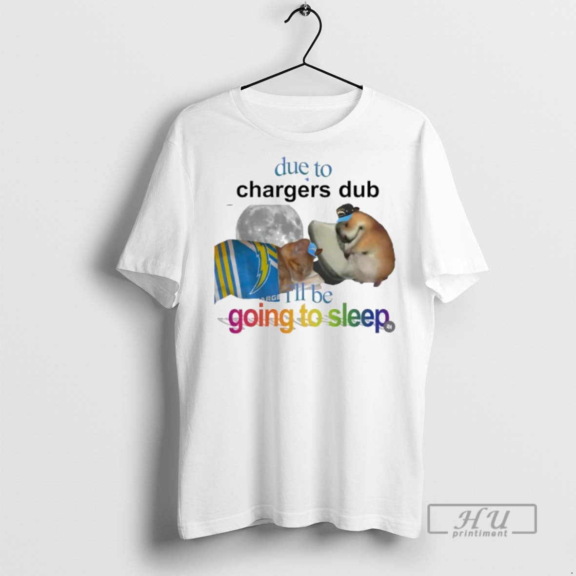 Limited Cat Due Chargers Dub Ill Be Going Sleep T-Shirts, Hoodie, Sweatshirt - T-Shirt, Sweatshirt, Hoodie