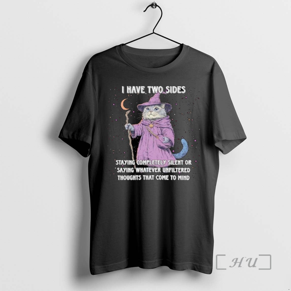 Limited Cat Wizard I Have Two Side Staying Completely Silent Saying Whatever Unfiltered T-Shirts, Hoodie, Sweatshirt - T-Shirt, Sweatshirt, Hoodie