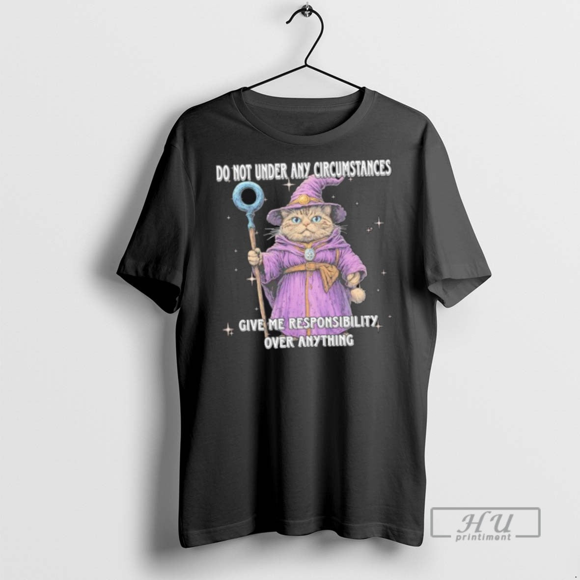 Limited Cat Wizard Do Not Under Any Circumstances Give Me Responsibility Over Anything T-Shirts, Hoodie, Sweatshirt - T-Shirt, Sweatshirt, Hoodie