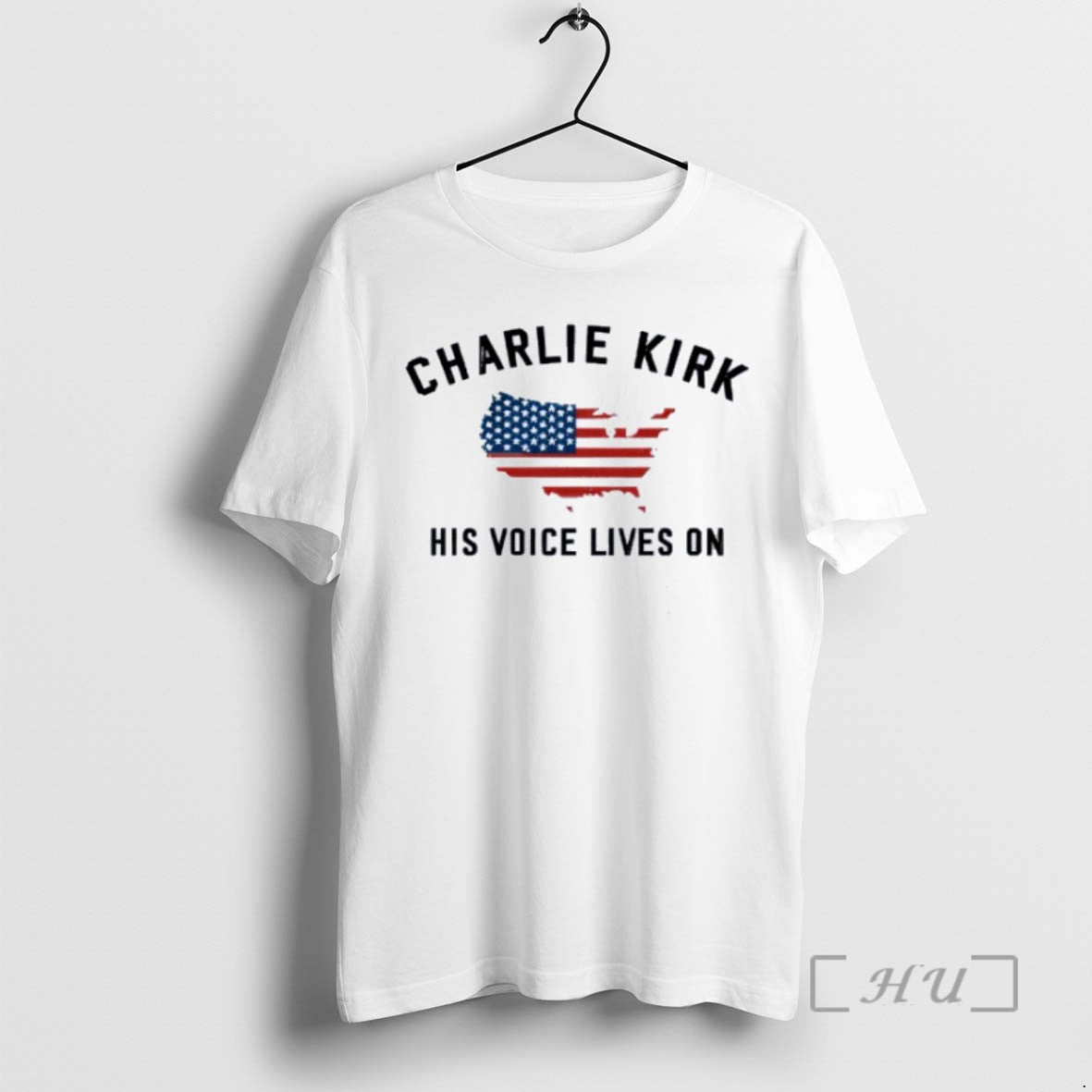 Limited Charlie Kirk His Voice Lives Printed Casual T-Shirts, Hoodie, Sweatshirt - T-Shirt, Sweatshirt, Hoodie