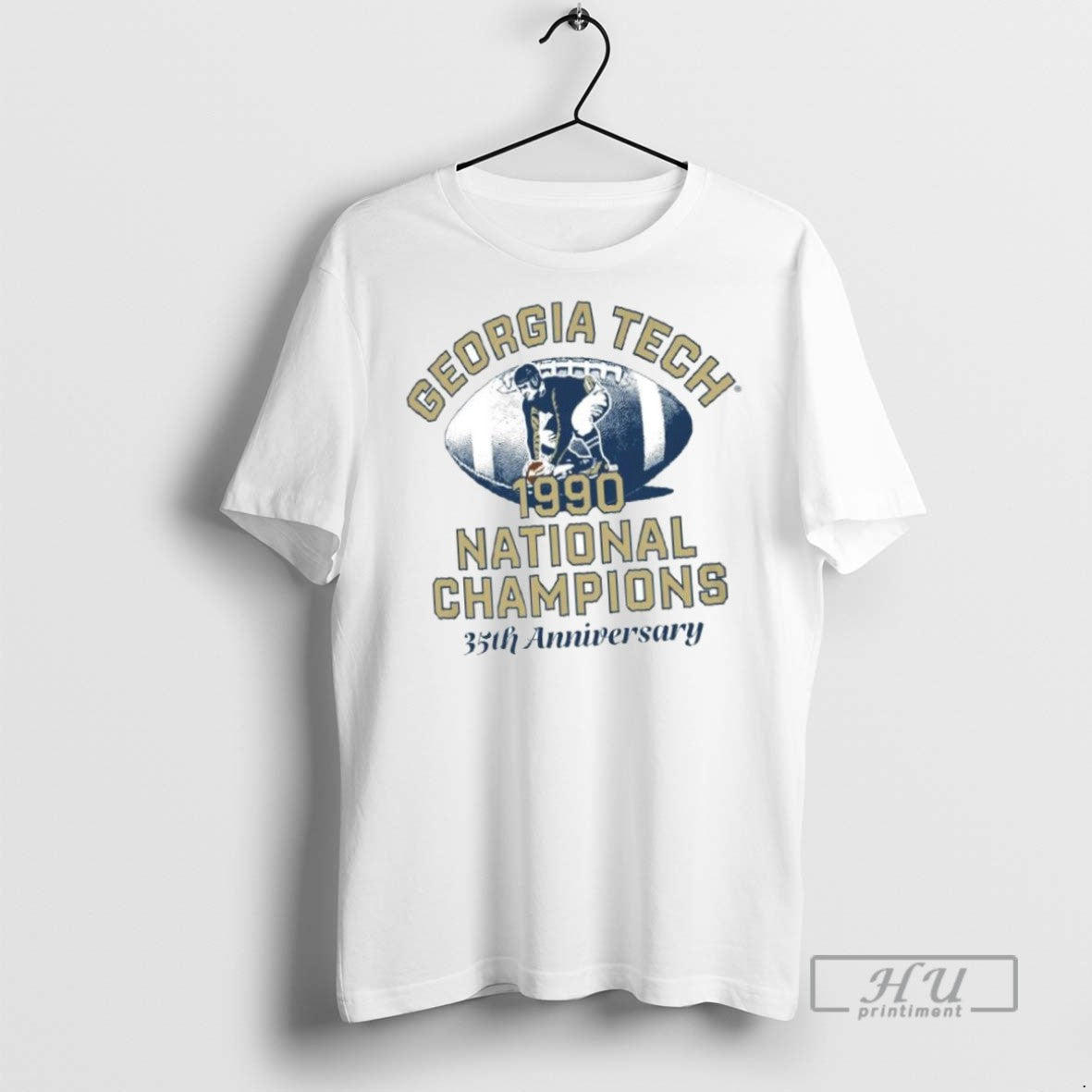 Limited Georgia Tech Yellow Jackets 1990 National Champs Anniversary Retro Ornaments T-Shirts, Hoodie, Sweatshirt - T-Shirt, Sweatshirt, Hoodie