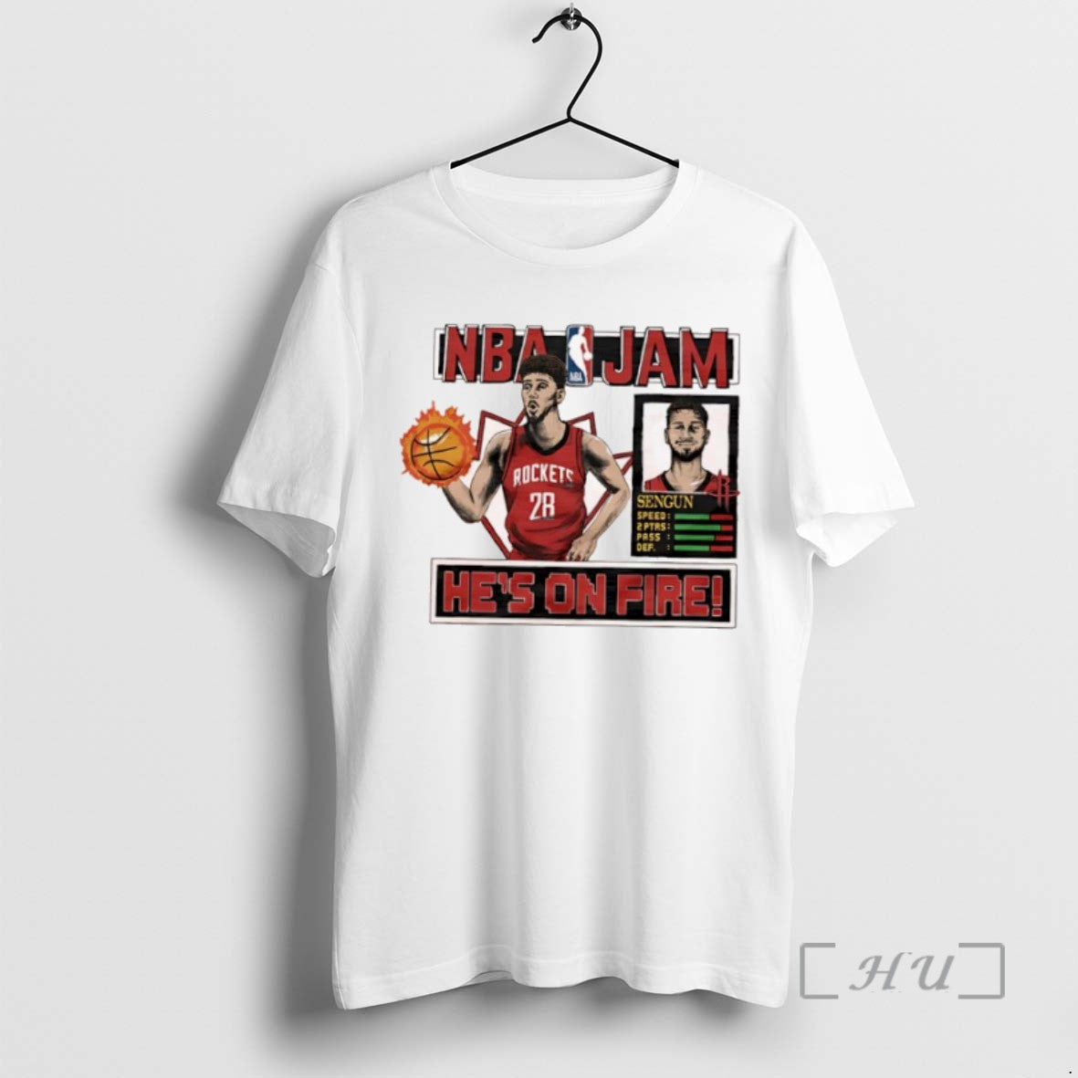 Limited Nba Jam Rockets Alperen Sengun Hes Fire T-Shirts, Hoodie, Sweatshirt - T-Shirt, Sweatshirt, Hoodie