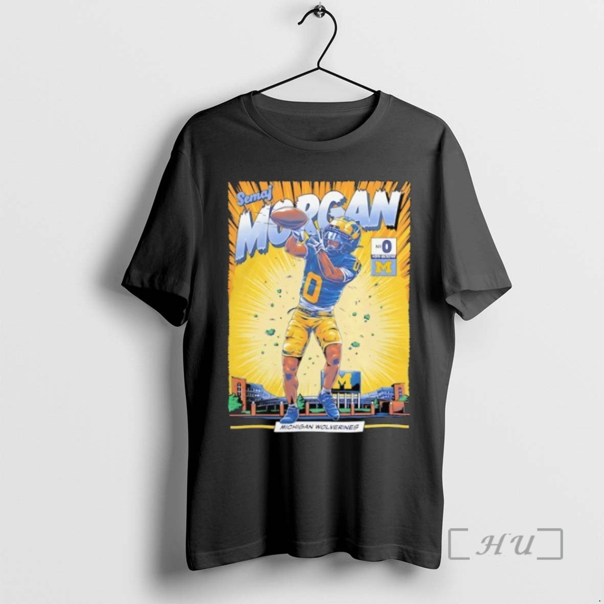 Limited Semaj Morgan Michigan Wolverines Football Ncaa T-Shirts, Hoodie, Sweatshirt - T-Shirt, Sweatshirt, Hoodie