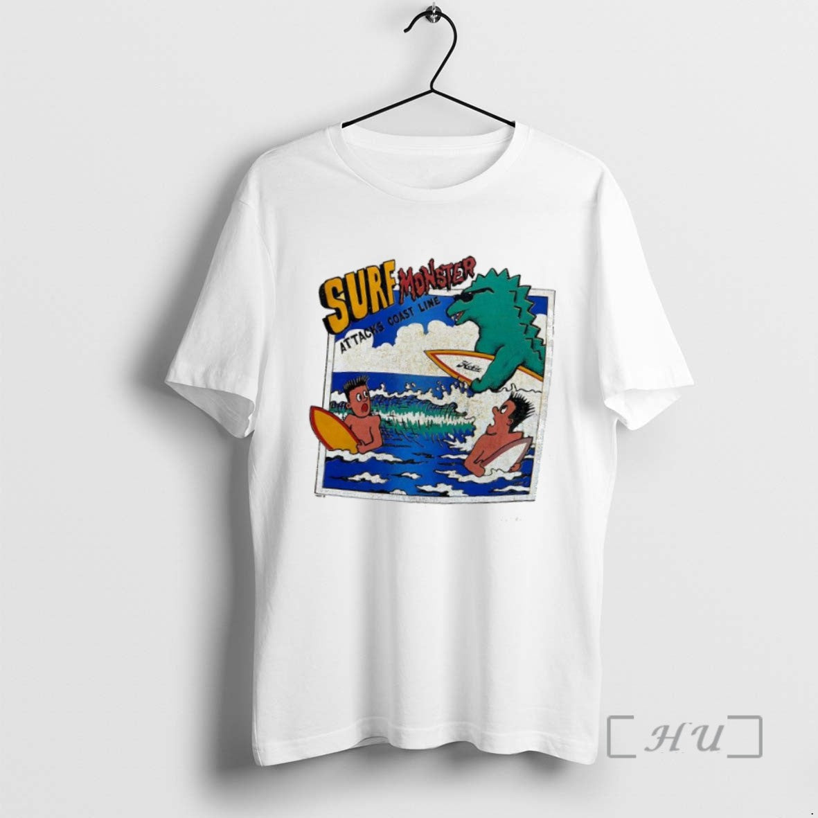 Limited Surf Monster Attacks Coast T-Shirts, Hoodie, Sweatshirt - T-Shirt, Sweatshirt, Hoodie