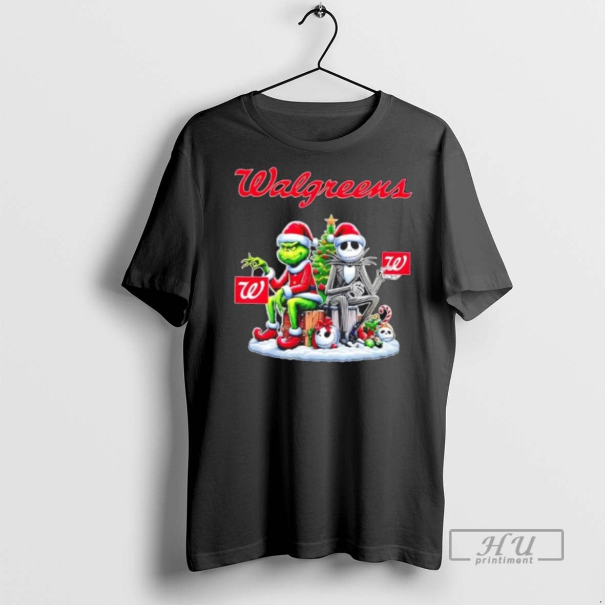 Limited Walgreens X Grinch Jack Skellington Unwilling Friends Merry T-Shirts, Hoodie, Sweatshirt - T-Shirt, Sweatshirt, Hoodie