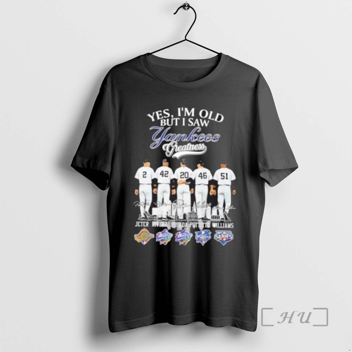 Limited Yes Im Old But I Saw Greatness New York Yankees Jeter Rivera Posada T-Shirts, Hoodie, Sweatshirt - T-Shirt, Sweatshirt, Hoodie