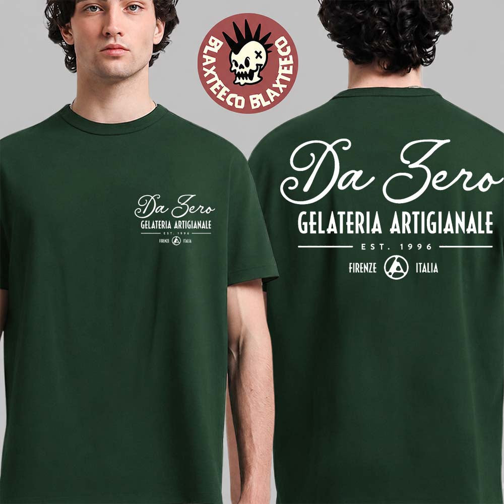 Linkin Park Florence Italy 2026 Pop Up Shop Merch Blind Bag De Zero Gelateria Artigianale Green T-Shirt - T-Shirt, Sweatshirt, Hoodie