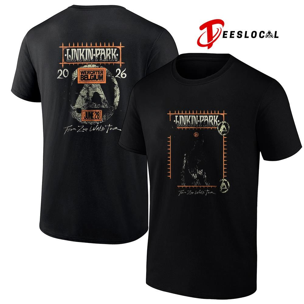 Linkin Park Werchter Belgium From Zero City Werchter Parklife graphic shirt Unisex T-shirt, Sweatshirt, Hoodie, Long Sleeve Tee - T-Shirt, Sweatshirt, Hoodie