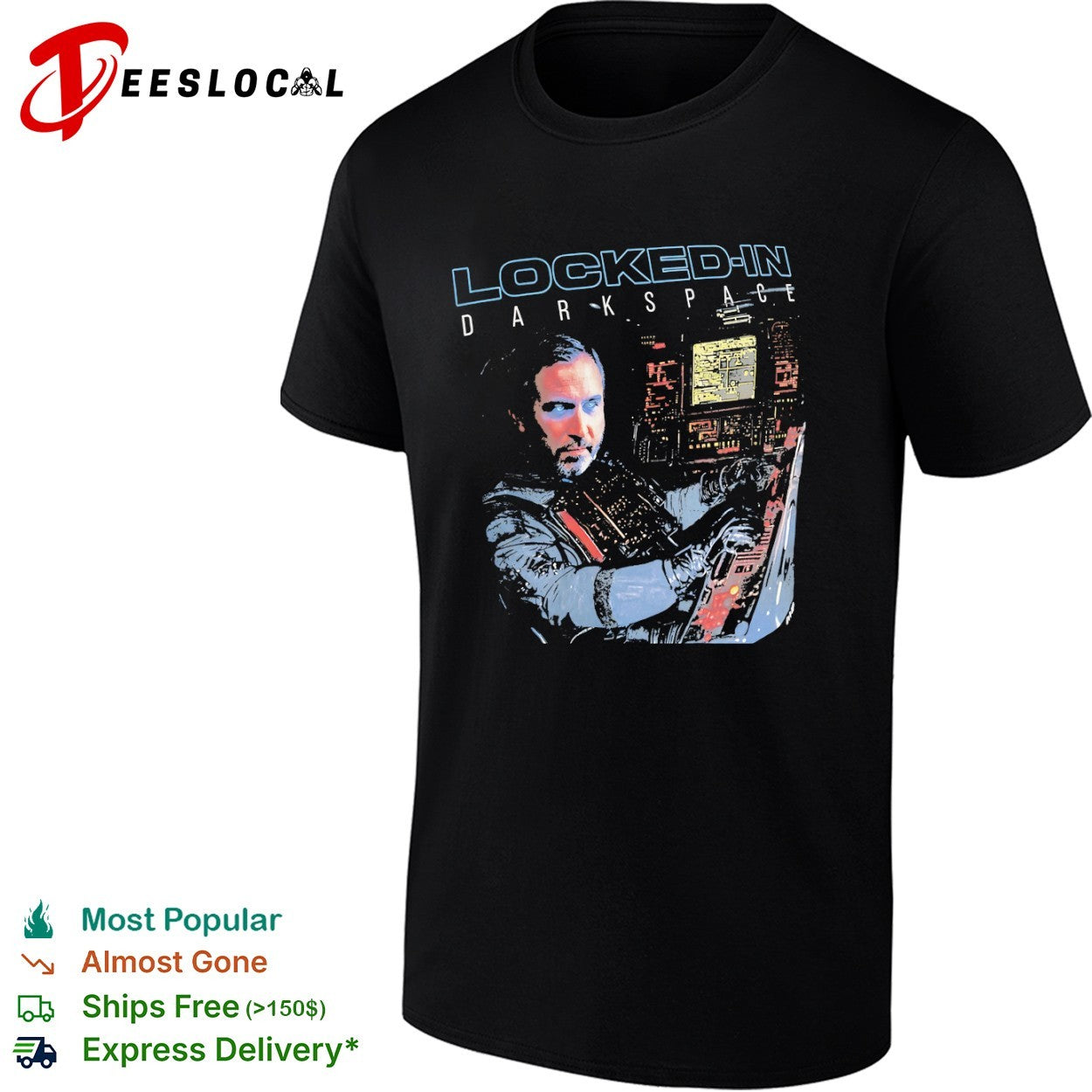 Locked In Dark Space character shirt Unisex T-shirt, Sweatshirt, Hoodie, Long Sleeve Tee - T-Shirt, Sweatshirt, Hoodie