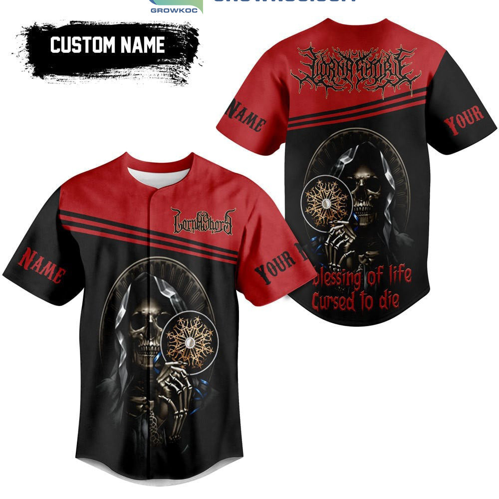 Lorna Shore A Blessing Of Life Cursed To Die Personalized Baseball Jersey Unisex T-shirt, Sweatshirt, Hoodie, Long Sleeve Tee - T-Shirt, Sweatshirt, Hoodie