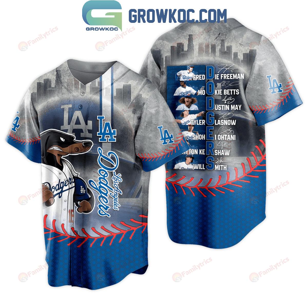Los Angeles Dodgers Freeman Betts May Glasnow Ohtani Kershaw Smith Baseball Jersey Unisex T-shirt, Sweatshirt, Hoodie, Long Sleeve Tee - T-Shirt, Sweatshirt, Hoodie