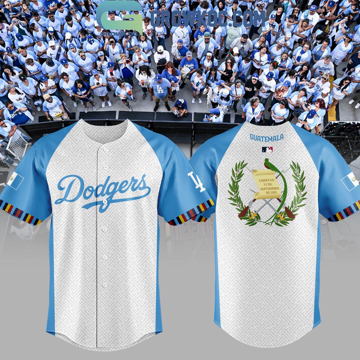 Los Angeles Dodgers Guatemalan Heritage Night 2024 Baseball Jersey Unisex T-shirt, Sweatshirt, Hoodie, Long Sleeve Tee - T-Shirt, Sweatshirt, Hoodie